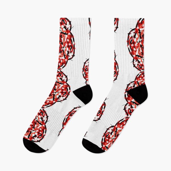 Item preview, Red and black flower swirl digital art design designed and sold by Aroeldesigns.