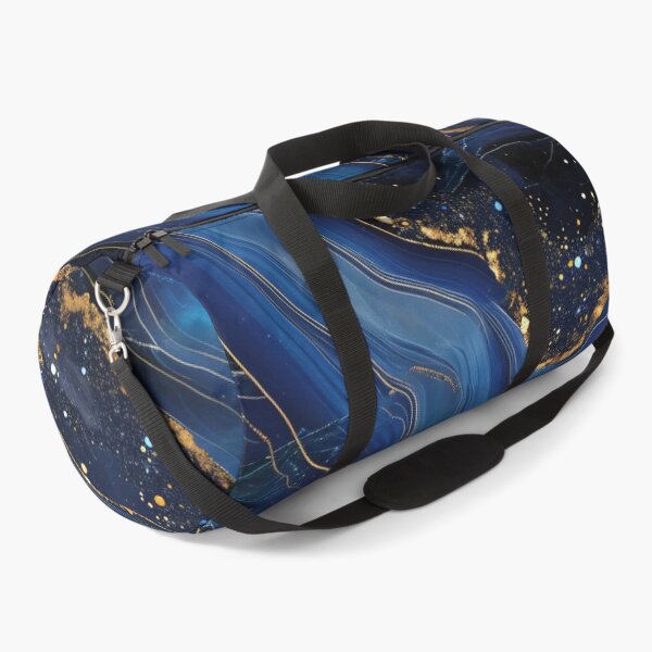 Item preview, Floating gold in navy marble dream designed and sold by LeoVik.