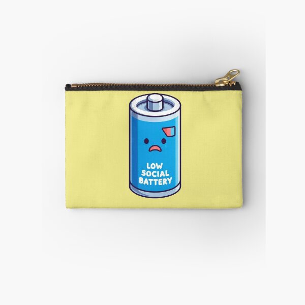 Item preview, Low Social Battery designed and sold by Vkinsify.