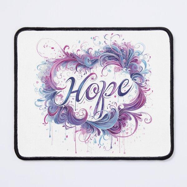 Item preview, Hope embellished art designed and sold by INK Chic Designs.