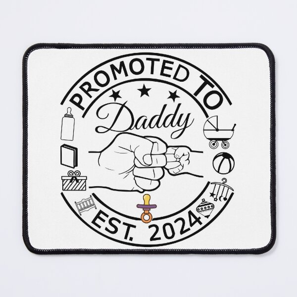 Item preview, Promoted To Daddy 2024 designed and sold by Art-Essa.