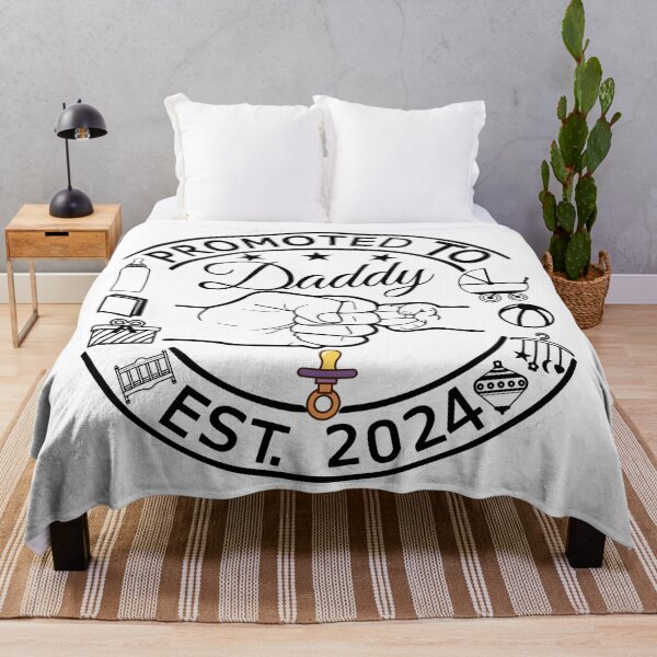 Item preview, Promoted To Daddy 2024 designed and sold by Art-Essa.