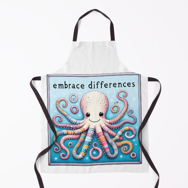 Item preview, Octopus Embrace Differences designed and sold by Quirky Shirts.