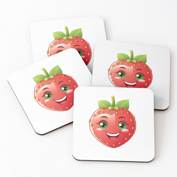 Item preview, Happy smiling female strawberry designed and sold by GoodThings66.