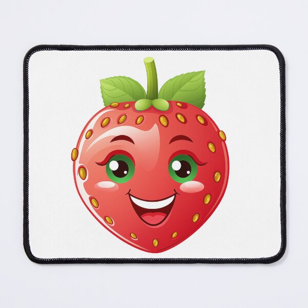Item preview, Happy smiling female strawberry designed and sold by GoodThings66.