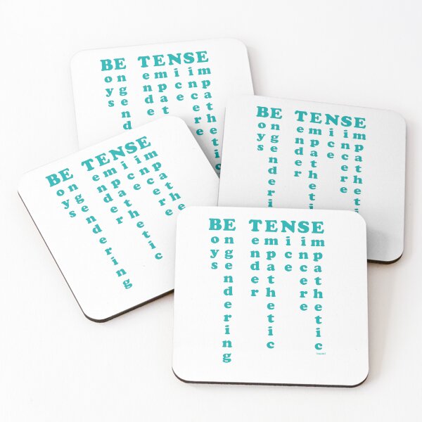 Item preview, BE TENSE designed and sold by Shelikesgreen.