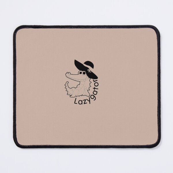Item preview, lazygator lazy alligator graphic with minimal text designed and sold by neliswaj.