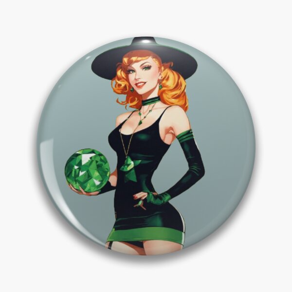 Item preview, Happy St. Patrick's Day Fairy with prism ball hat  designed and sold by JaroDesign2023.