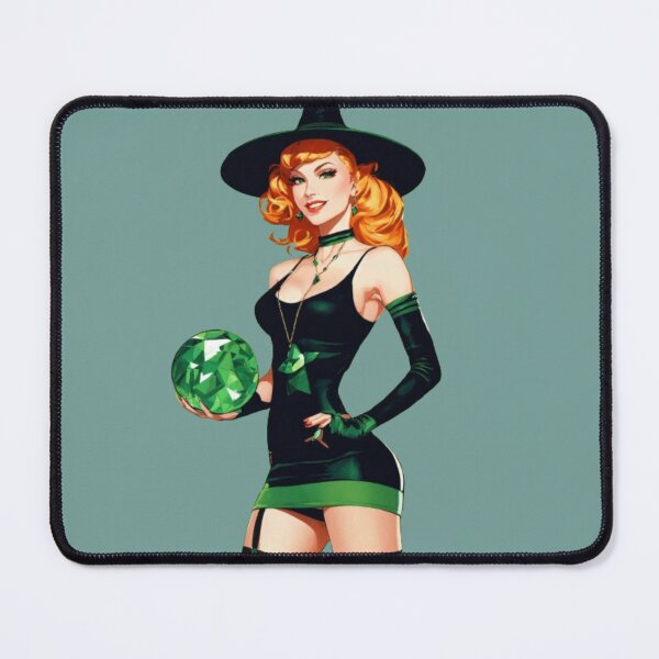 Item preview, Happy St. Patrick's Day Fairy with prism ball hat  designed and sold by JaroDesign2023.