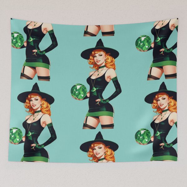 Item preview, Happy St. Patrick's Day Fairy with prism ball hat  designed and sold by JaroDesign2023.