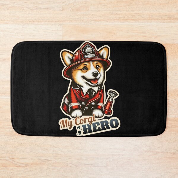 Item preview, Corgi Fire fighter designed and sold by ThisDress.