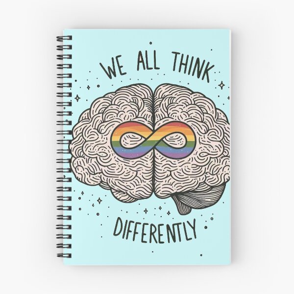 Item preview, We all think differently designed and sold by Vkinsify.