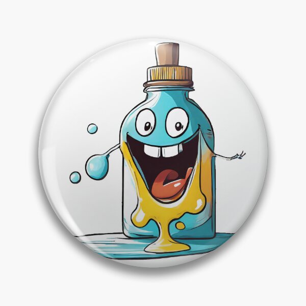 Item preview, Overflowing Paint Bottle designed and sold by omerfdln34.