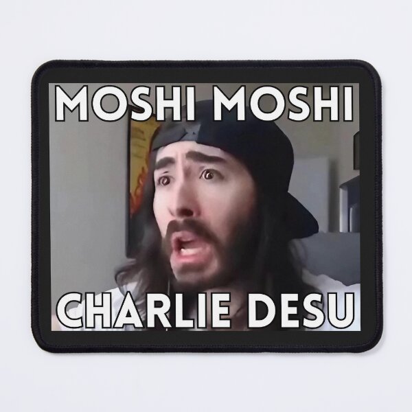 Artikelvorschau, Moshi Moshi Charlie Desu entworfen und verkauft von 2DBabeHeaven.