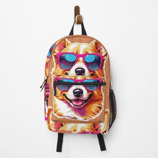 Item preview, Cute Corgi Dog Wearing Sunglasses and Smiling designed and sold by markmm9.