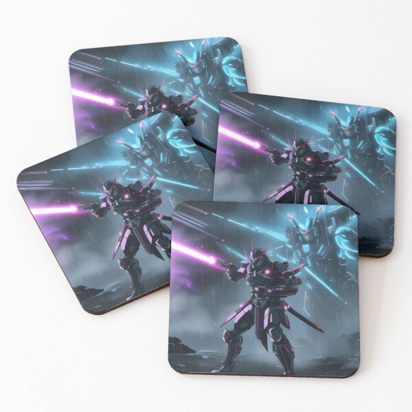 Item preview, "Rain of the Mech Warrior" designed and sold by MYTHIC PEEL STICKERS.