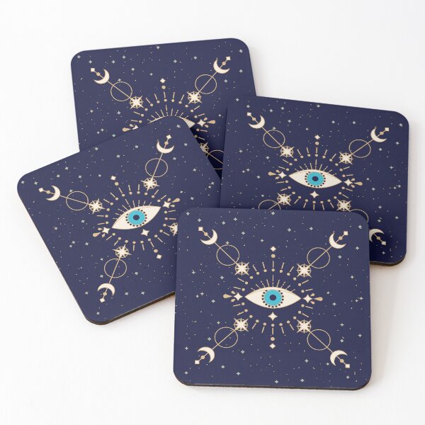 Item preview, Evil Eye | Navy Blue designed and sold by CarolesDemunno.