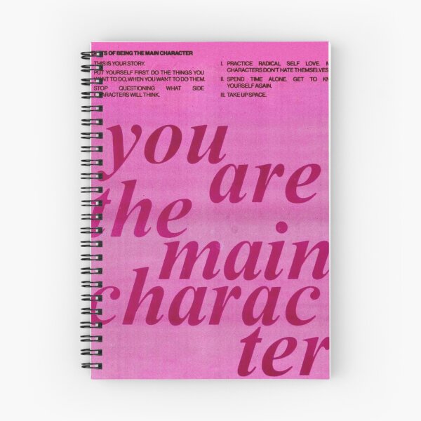 Item preview, You Are The Main Character designed and sold by marsh  designs.