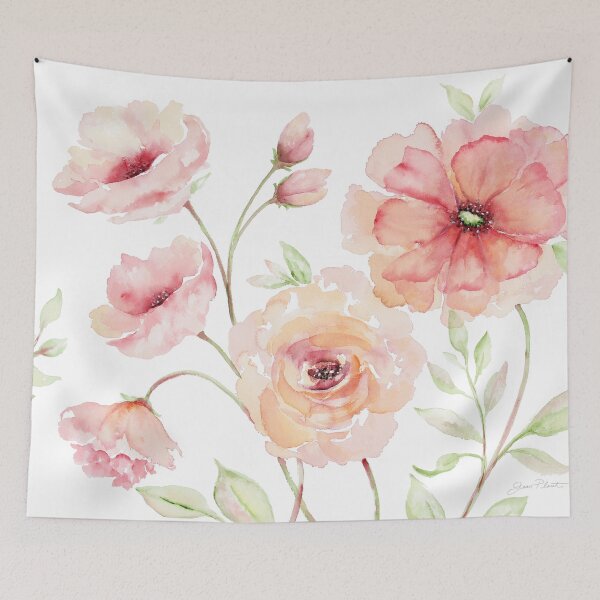 Item preview, Summer Blush Florals B designed and sold by Jean Plout.