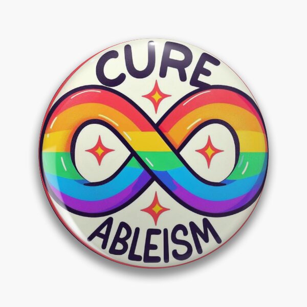 Item preview, Cure Ableism designed and sold by Vkinsify.