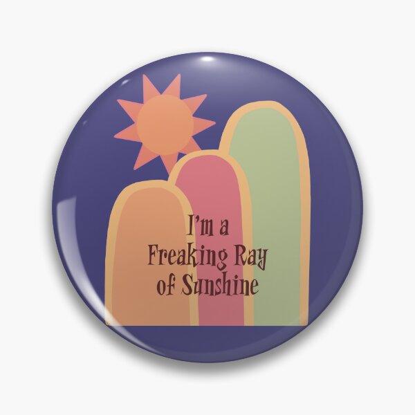 Item preview, I'm a Freaking Ray of Sunshine, Funny Retro Vintage Design designed and sold by Itaya Art.