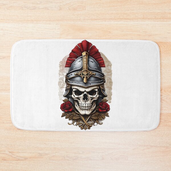 Item preview, Knight skull designed and sold by david stigler.