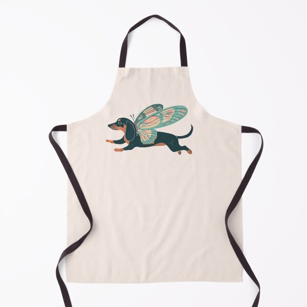 Item preview, 'Doxiefly' Teal - Dachshund Butterfly designed and sold by Doodle-Doxie-CO.