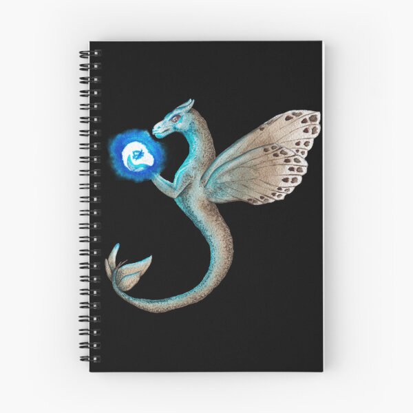 Item preview, Blue Glow Dragon  designed and sold by MothsofVesper.