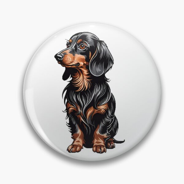 Item preview, Long-Haired Dachshund designed and sold by JamieRainbow.