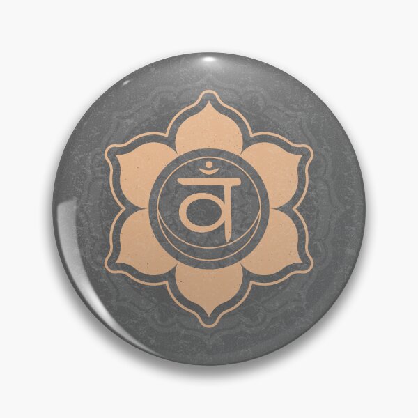 Item preview, Sacral Chakra Mandala - Slate + Melon designed and sold by Irene Estelle.