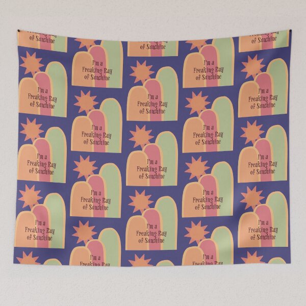 Item preview, I'm a Freaking Ray of Sunshine, Funny Retro Vintage Design designed and sold by Itaya Art.