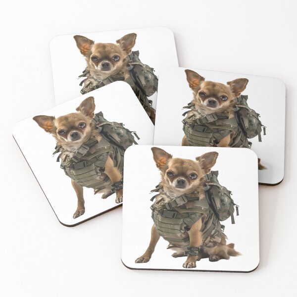 Item preview, Army Chihuahua designed and sold by BarkStreetWear.