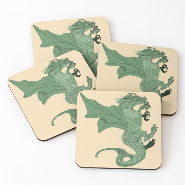 Item preview, Art - Hand-drawn The Enchanting Earth-Wood Dragon designed and sold by Eejee-SK.