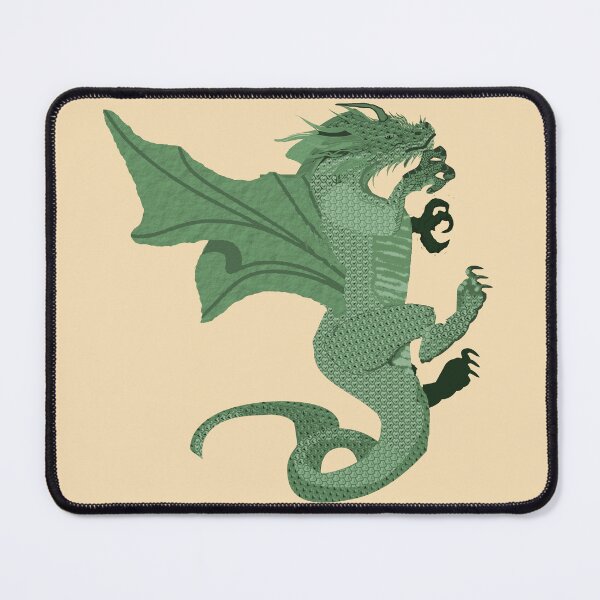Item preview, Art - Hand-drawn The Enchanting Earth-Wood Dragon designed and sold by Eejee-SK.