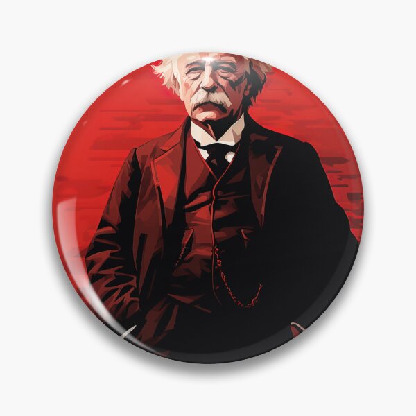 Item preview, David Lloyd George | Red minimalism designed and sold by ComicsFactory.