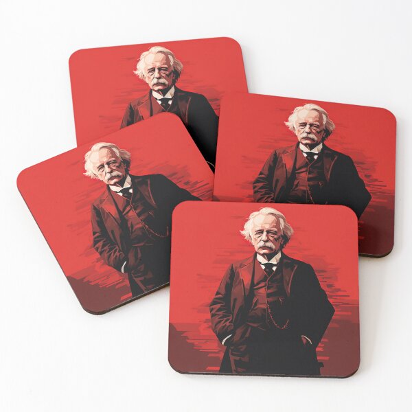 Item preview, David Lloyd George | Red minimalism designed and sold by ComicsFactory.