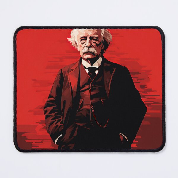 Item preview, David Lloyd George | Red minimalism designed and sold by ComicsFactory.