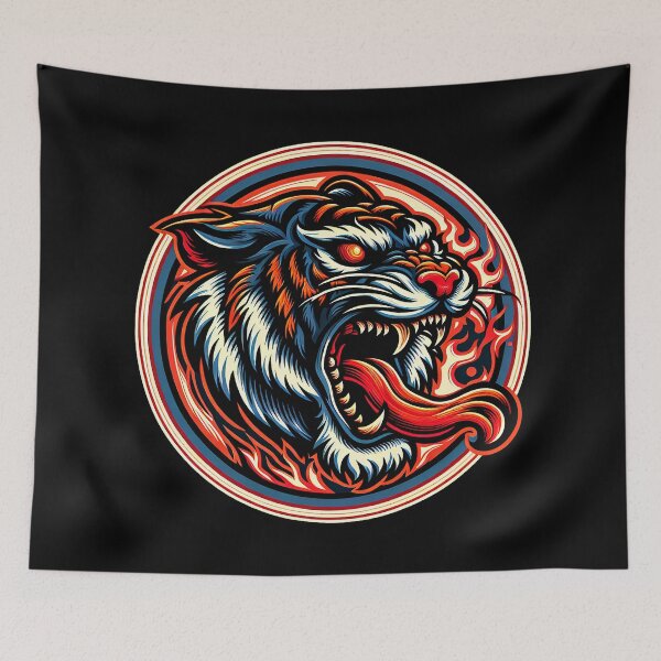Item preview, Fury of the Tiger King's Wrath designed and sold by zzz888.
