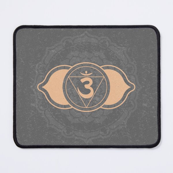 Item preview, Third Eye Chakra Mandala - Slate + Melon designed and sold by Irene Estelle.