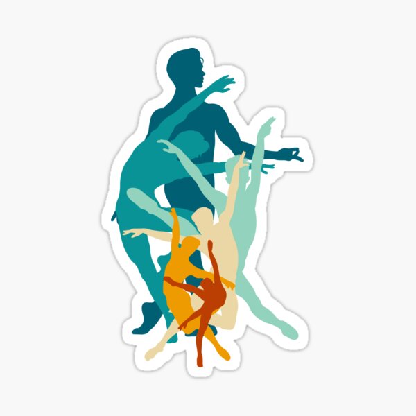 Item preview, Male Ballet Dancers / Dance Print designed and sold by Thehatinthecat.