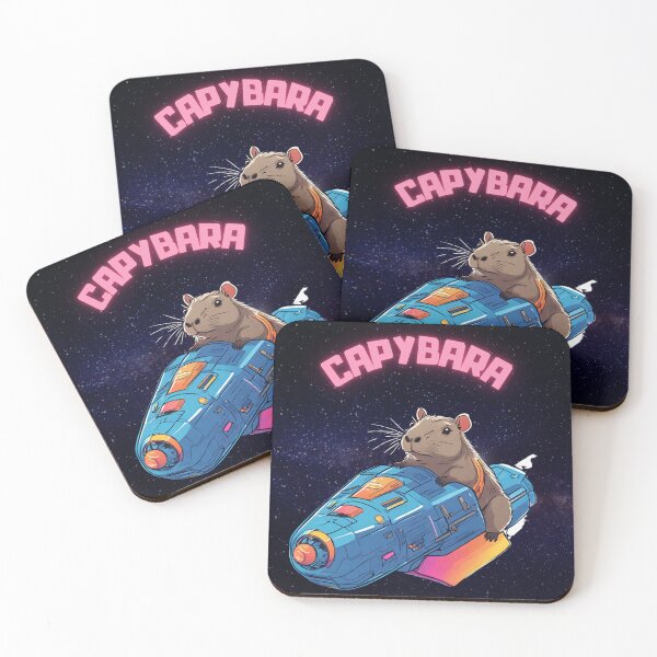 Item preview, Capybara in space designed and sold by Wiesława Smolińska.