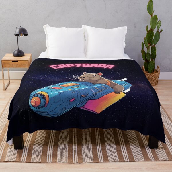 Item preview, Capybara in space designed and sold by Wiesława Smolińska.