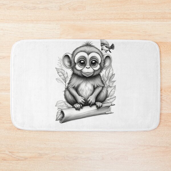 Item preview, little monkey designed and sold by david stigler.
