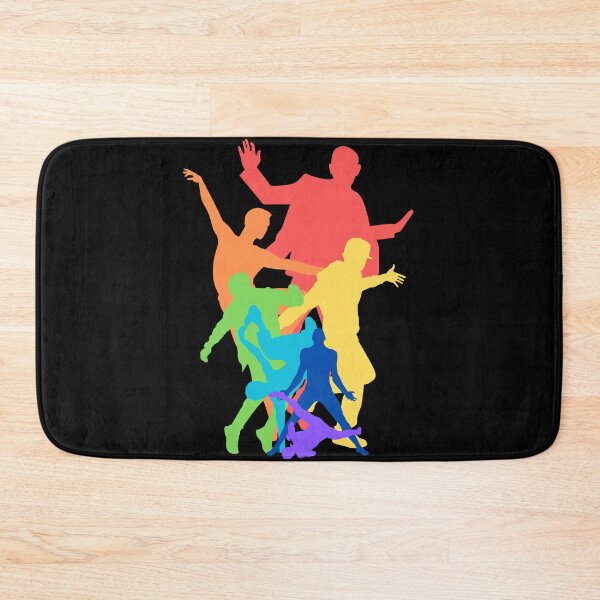 Item preview, Male Dancers / Dance Print designed and sold by Thehatinthecat.