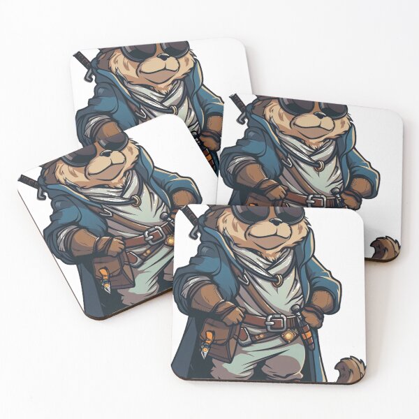 Item preview, Aviator Racoon Artificer with Goggles designed and sold by dungeonwarriors.