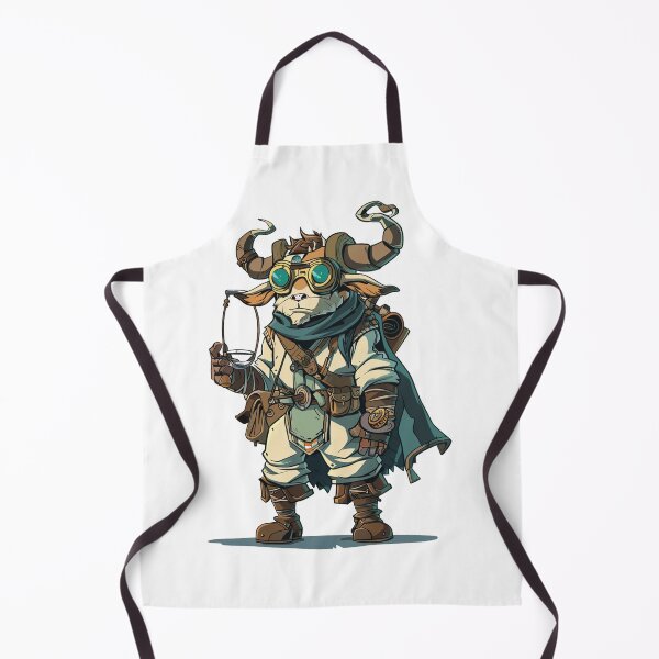 Item preview, Scholarly Ram Artificer with Monocle designed and sold by dungeonwarriors.
