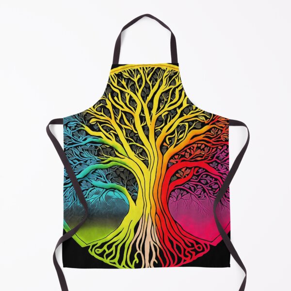 Item preview, Uprooted Colorful Tree of Life - Abstract Art designed and sold by Vilemo.
