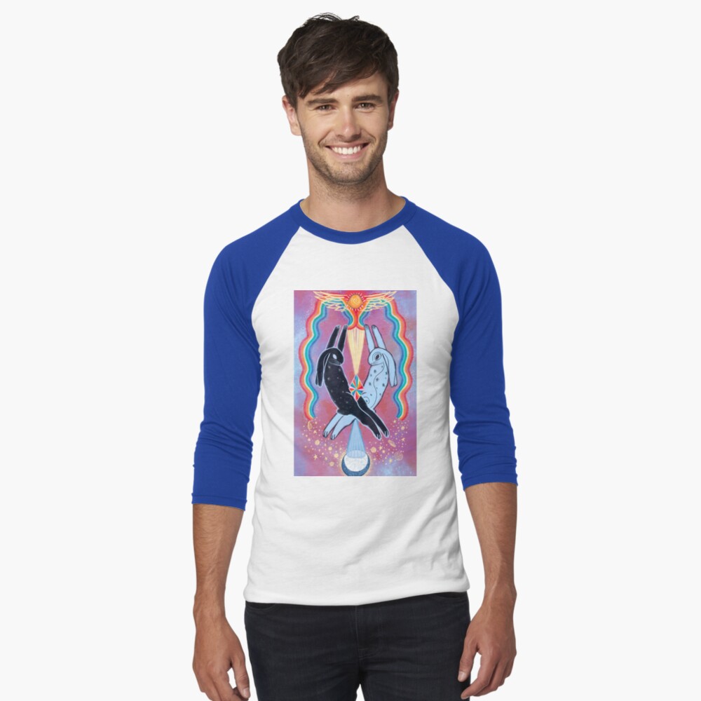 Item preview, Baseball ¾ Sleeve T-Shirt designed and sold by tinaschofield.