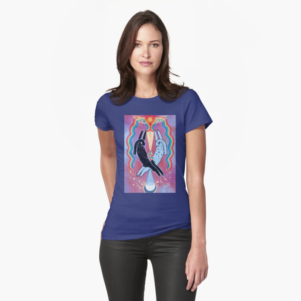 Item preview, Fitted T-Shirt designed and sold by tinaschofield.