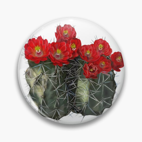 Item preview, Claret Cup Cactus Flower designed and sold by Wondersofwhimsy.